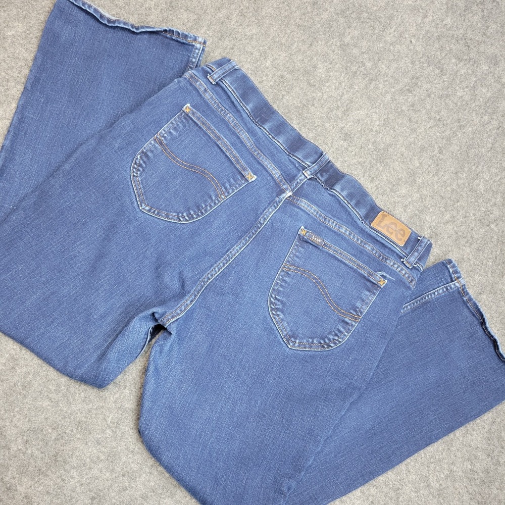 Lee Jeans Womens Petites 18P Festival Slim Fit Bootcut Leg Cowgirl Western Ranch